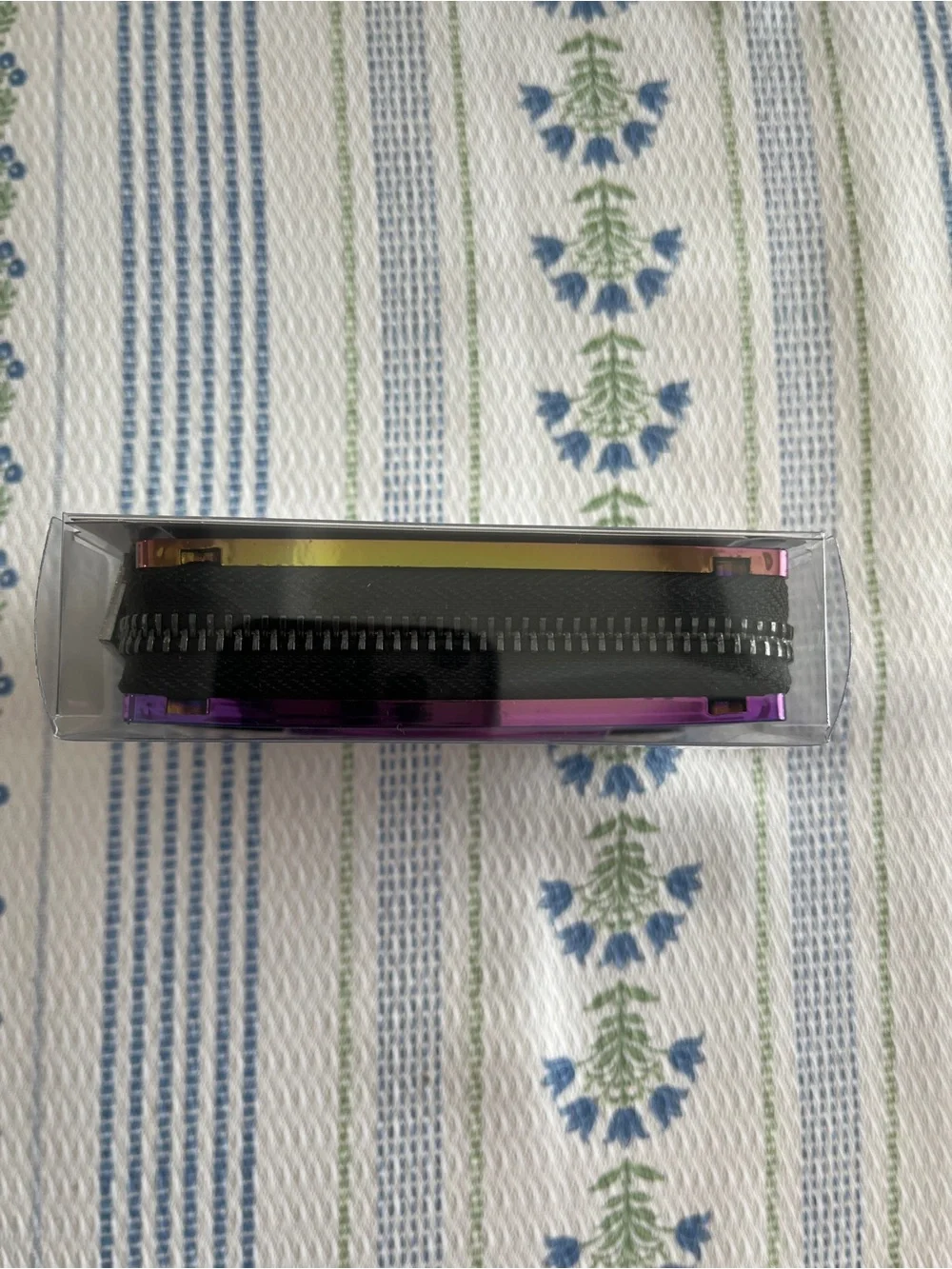 Fydelity Retro Cassette Tape Wallet - Iridescent Teal